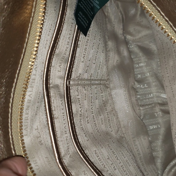 Lauren Ralph Lauren Leather Handbag - Picture 8 of 12